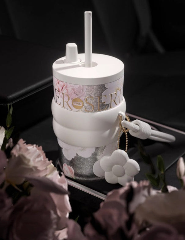 Flower Series - Otiro Titanium Water Bottle 710ml Lightweight & Durable