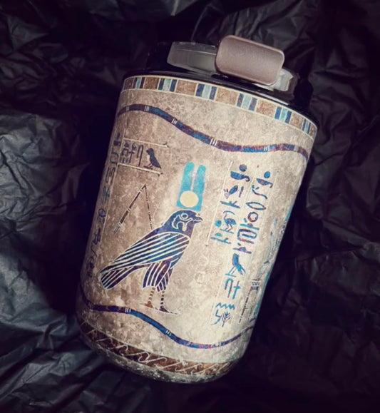 Egypt Series - Custom Hand-Painted Titanium Cup