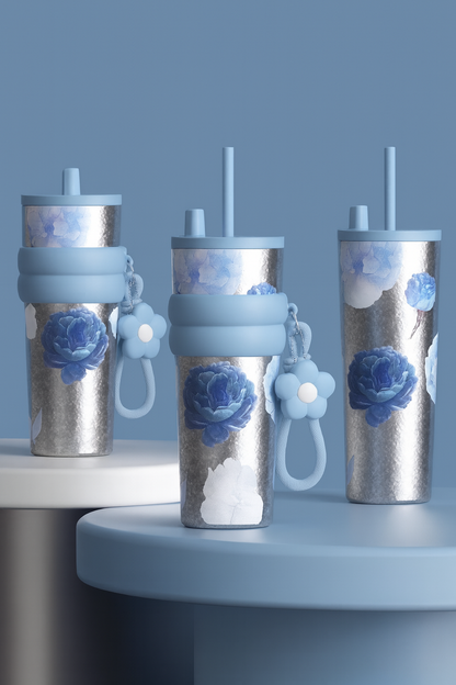 Flower Series - Otiro Titanium Water Bottle 710ml Lightweight & Durable