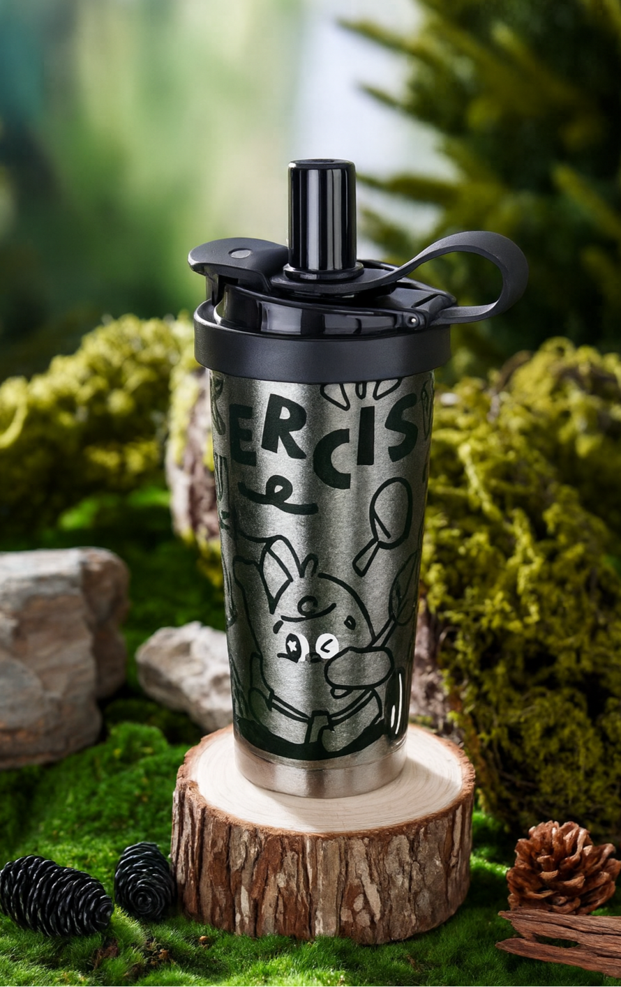 CandyPop Series - Otiro Titanium Water Bottle 500 ml Tumbler Strew Lid Lightweight & Durable