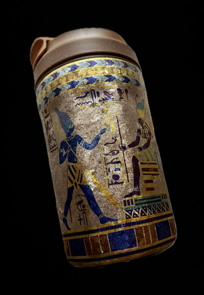Egypt Series - Custom Hand-Painted Titanium Cup