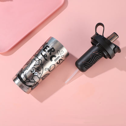 CandyPop Series - Otiro Titanium Water Bottle 500 ml Tumbler Strew Lid Lightweight & Durable