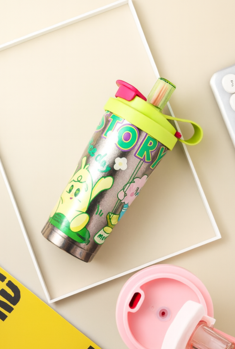 CandyPop Series - Otiro Titanium Water Bottle 500 ml Tumbler Strew Lid Lightweight & Durable